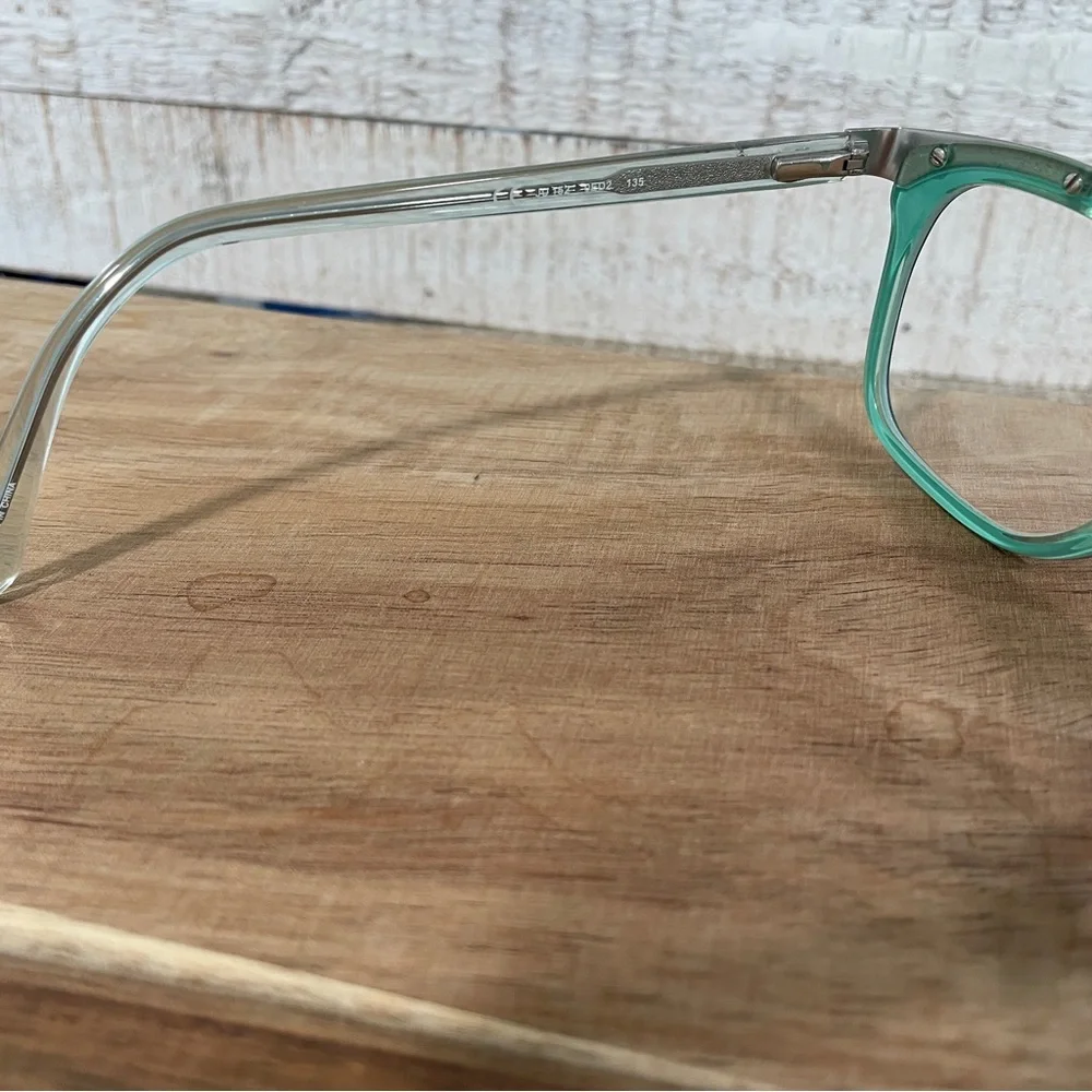 JUICY COUTURE JU152 Tortoise Mint Turquoise Rectangle Cat Eye FRAMES 135